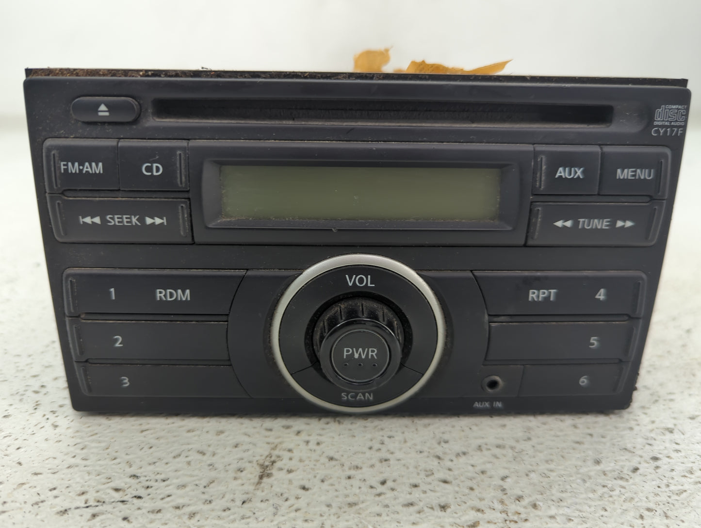 2014-2016 Nissan Nv200 Radio AM FM Cd Player Receiver Replacement Fits Fits 2010 2011 2012 2014 2015 2016 OEM Used Auto Part