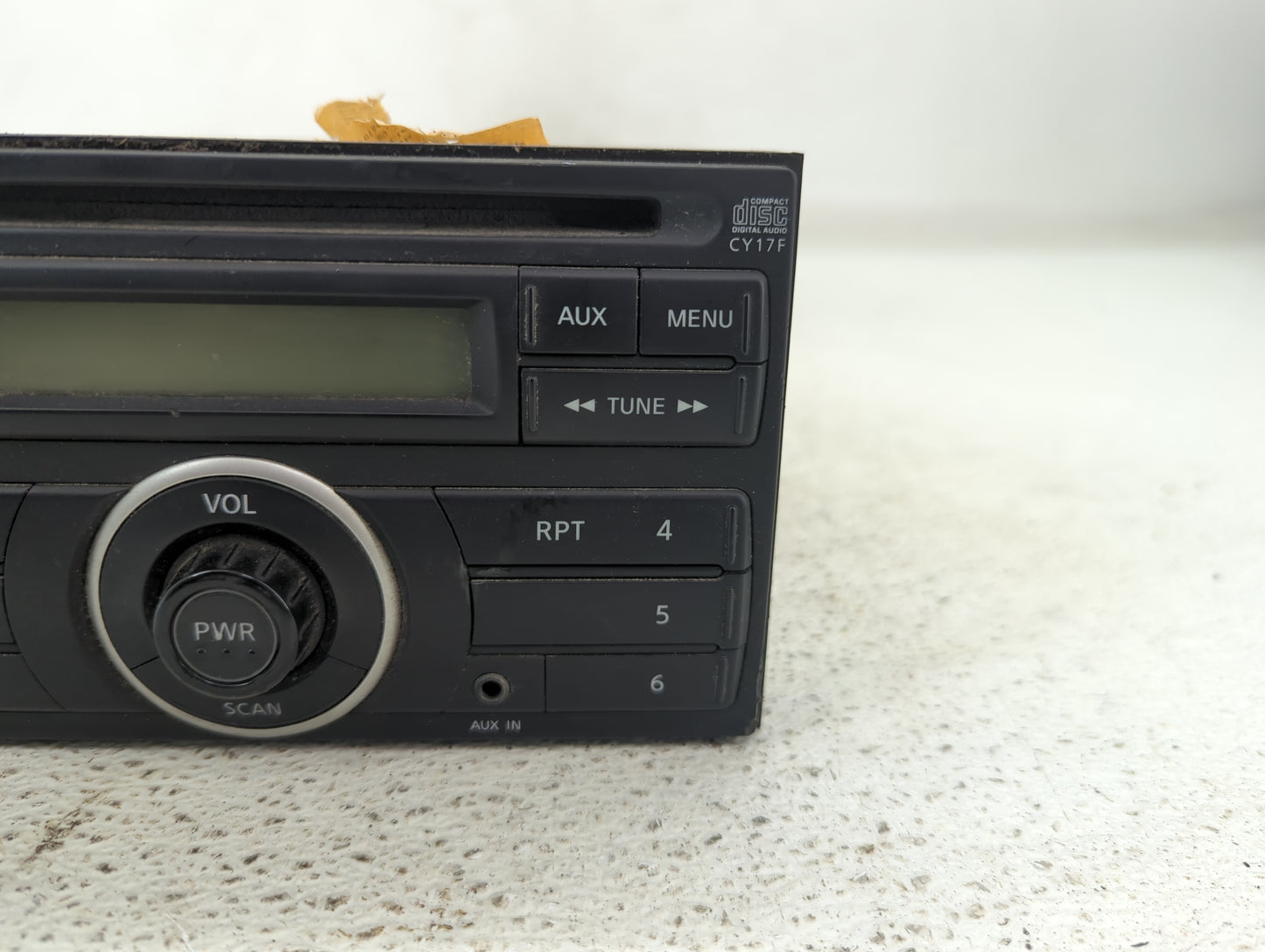 2014-2016 Nissan Nv200 Radio AM FM Cd Player Receiver Replacement Fits Fits 2010 2011 2012 2014 2015 2016 OEM Used Auto Part