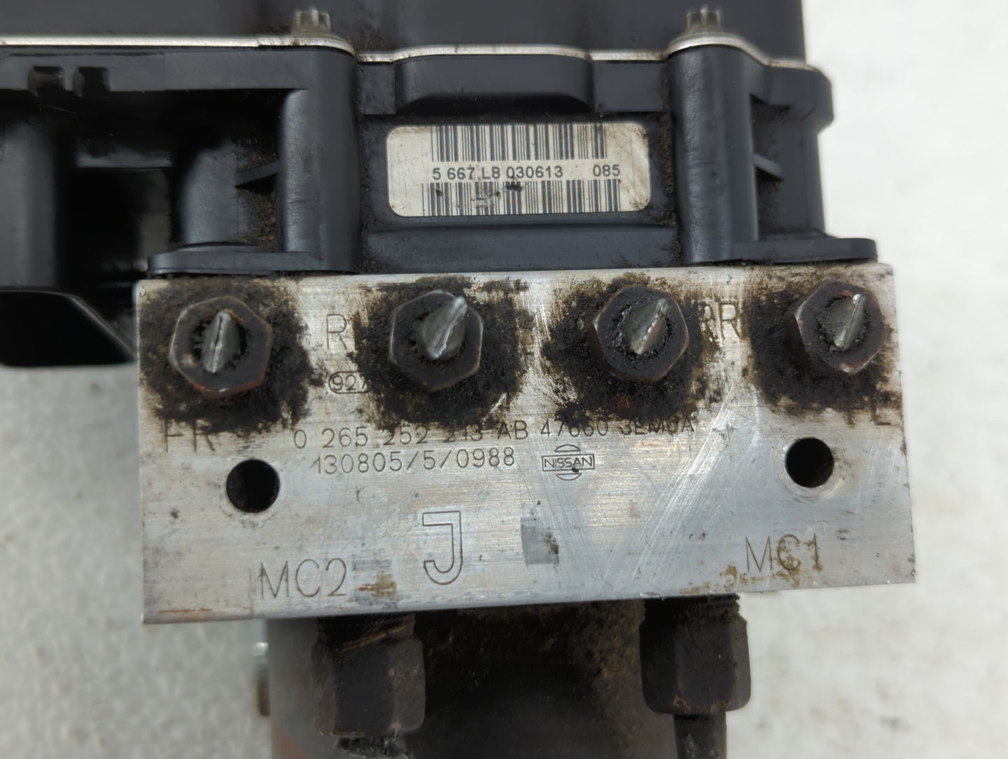 2013 Nissan Nv200 ABS Pump Control Module Replacement P/N:47660 3LM0A Fits OEM Used Auto Parts - Oemusedautoparts1.com