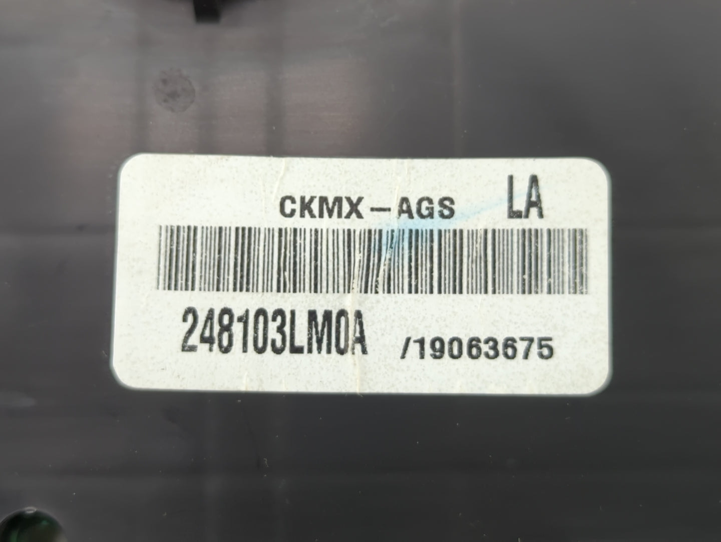 2013 Nissan Nv200 Instrument Cluster Speedometer Gauges P/N:248103LM0A Fits OEM Used Auto Parts - Oemusedautoparts1.com