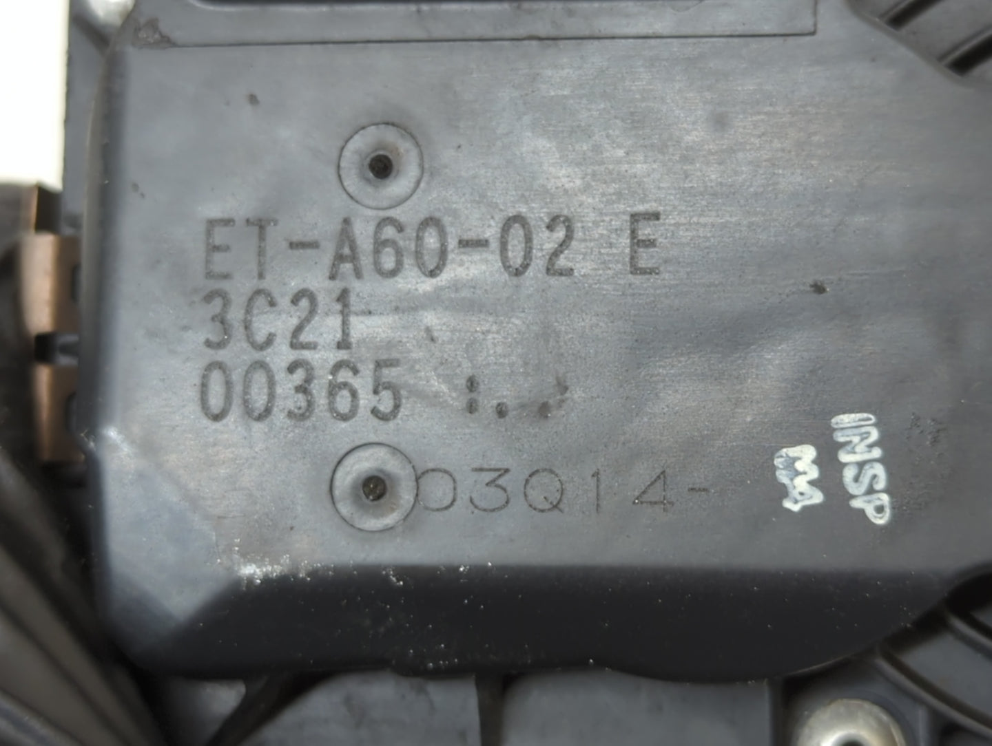 2014-2020 Nissan Nv200 Throttle Body P/N:ET-A60-02 E Fits OEM Used Auto Parts - Oemusedautoparts1.com