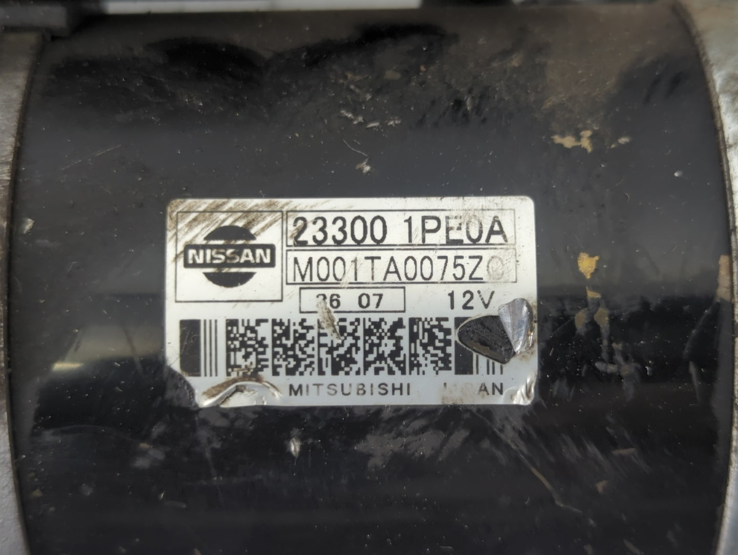 2012-2020 Nissan Nv2500 Car Starter Motor Solenoid OEM P/N:23300 1PE0A Fits Fits 2012 2013 2014 2015 2016 2017 2018 2019 202