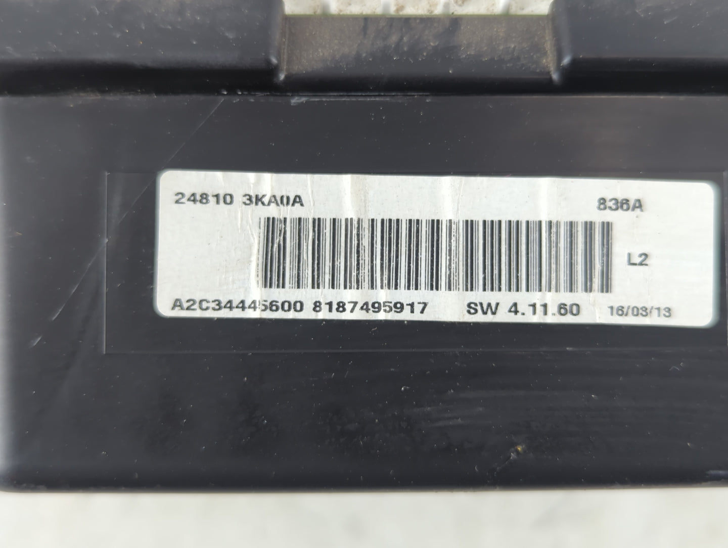 2013 Nissan Pathfinder Instrument Cluster Speedometer Gauges P/N:24810 3KA0A Fits OEM Used Auto Parts - Oemusedautoparts1.co