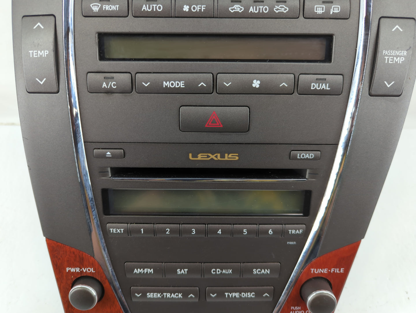 2013-2014 Nissan Pathfinder Radio AM FM Cd Player Receiver Replacement P/N:86120-33E40 Fits Fits 2013 2014 2015 OEM Used Aut