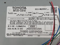 2013-2014 Nissan Pathfinder Radio AM FM Cd Player Receiver Replacement P/N:86120-33E40 Fits Fits 2013 2014 2015 OEM Used Aut