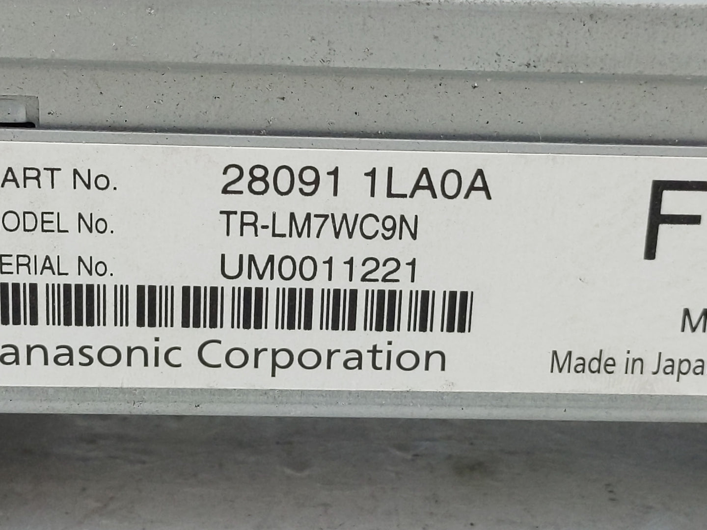 2013-2016 Nissan Pathfinder Information Display Screen - Oemusedautoparts1.com