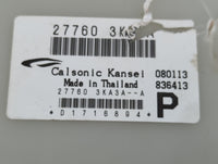 2013-2013 Nissan Pathfinder Temperature Control Module 27760 3ka0a - Oemusedautoparts1.com