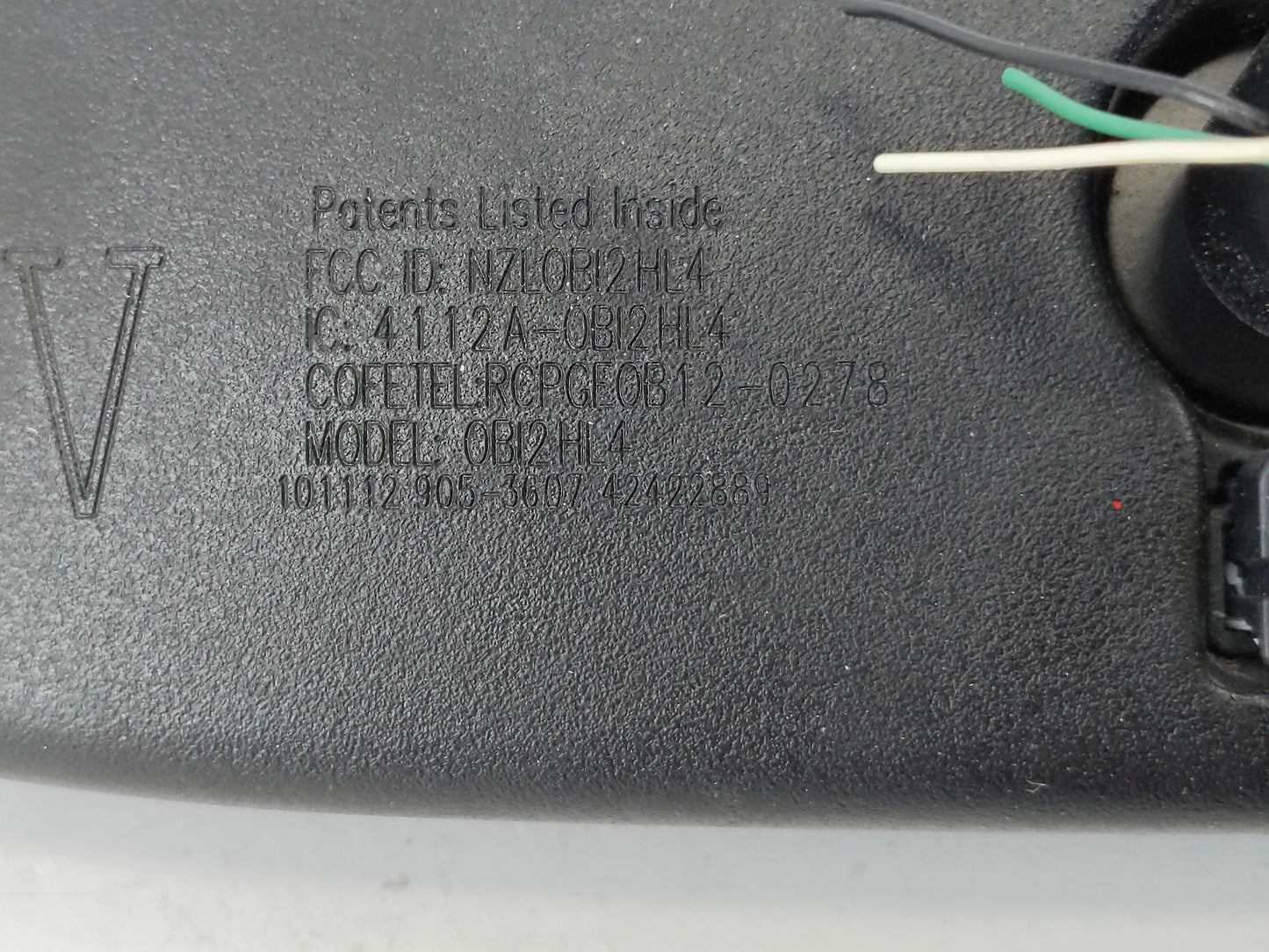 2013-2022 Nissan Pathfinder Interior Rear View Mirror Replacement OEM P/N:4112A-0B12HL4 Fits OEM Used Auto Parts - Oemusedau