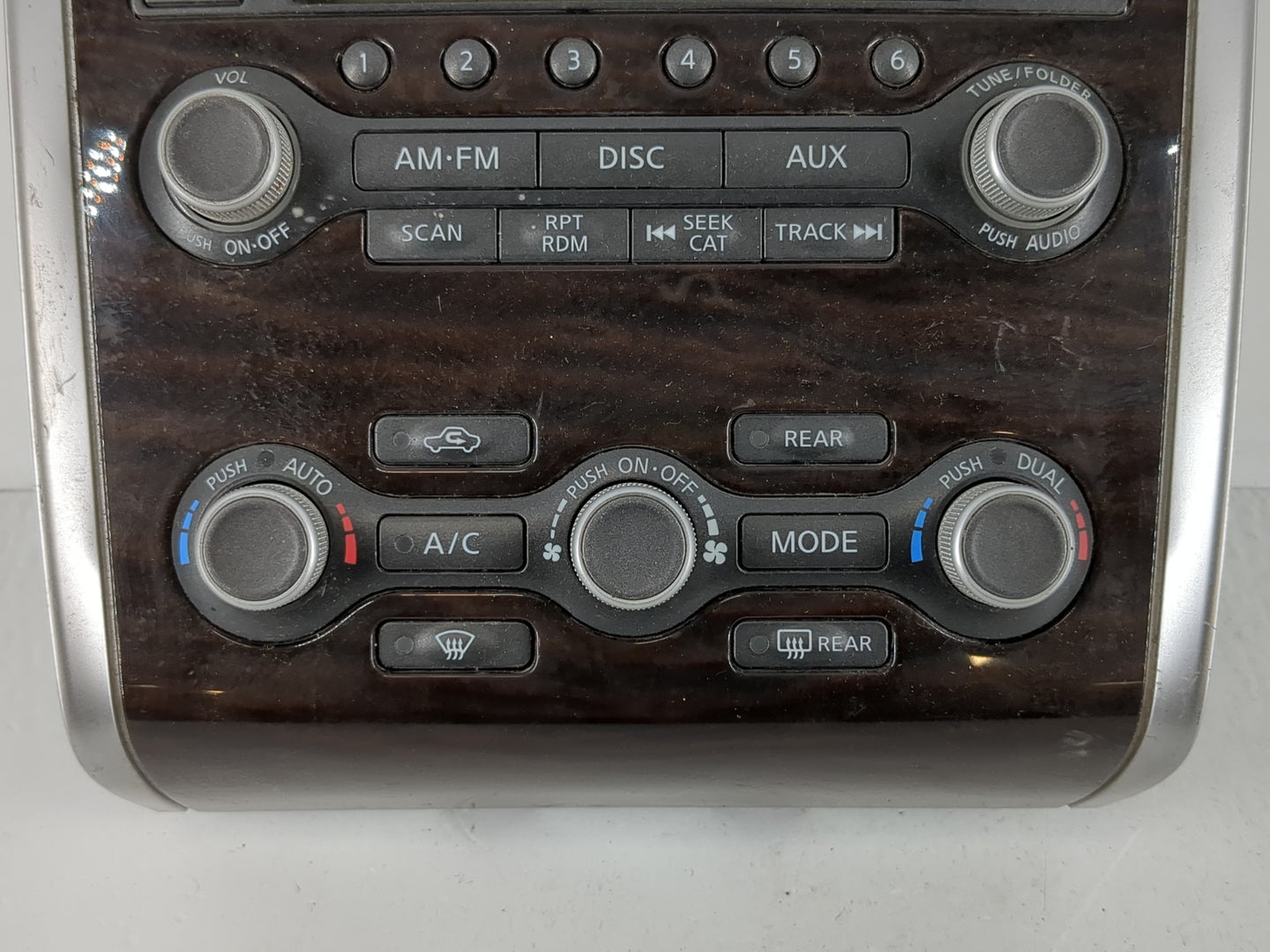 2013-2016 Nissan Pathfinder Radio AM FM Cd Player Receiver Replacement P/N:3KA0B 210200 Fits Fits 2013 2014 2015 2016 OEM Us