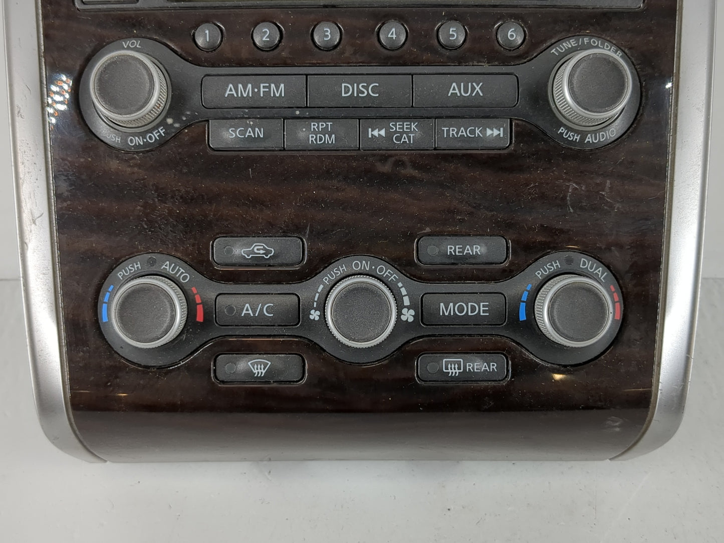 2013-2016 Nissan Pathfinder Radio AM FM Cd Player Receiver Replacement P/N:3KA0B 210200 Fits Fits 2013 2014 2015 2016 OEM Us