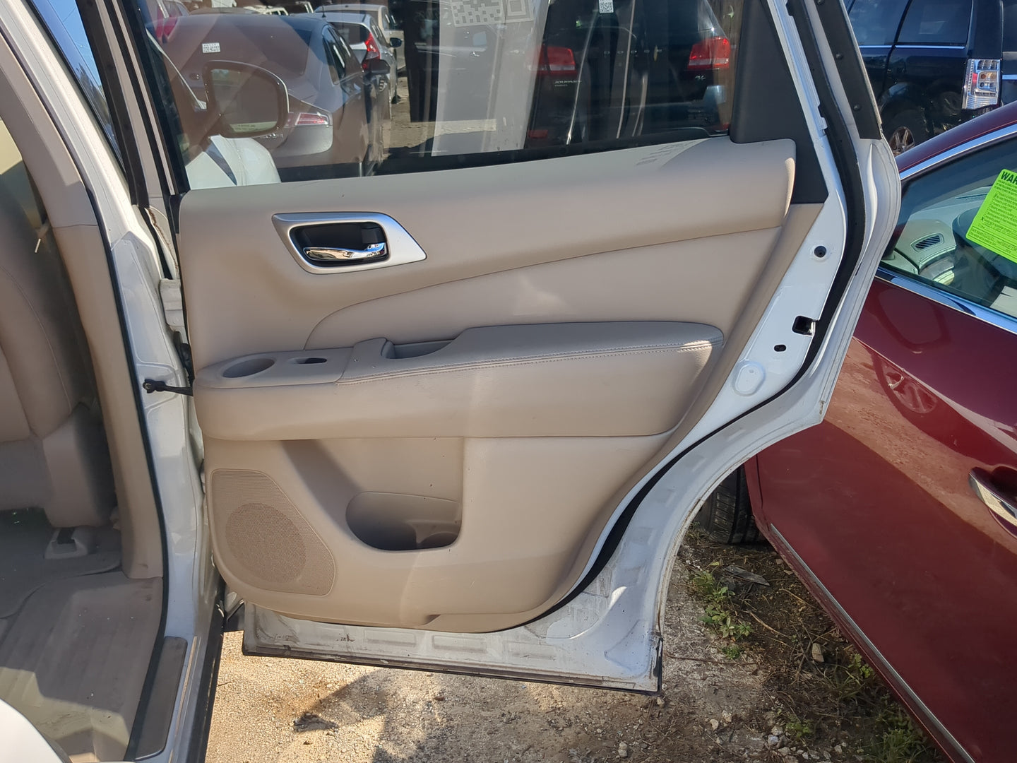 2013-2013 Nissan Pathfinder Passenger Rear Door Oem - Oemusedautoparts1.com