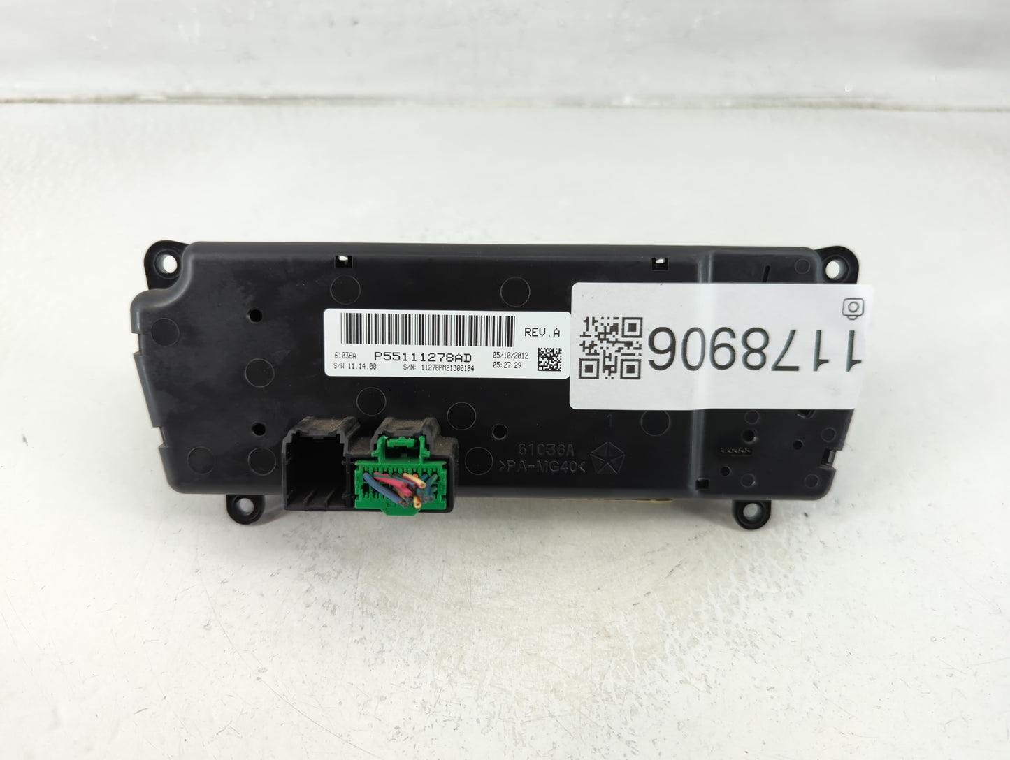 2013 Nissan Pathfinder Climate Control Module Temperature AC/Heater Replacement P/N:P55111278AD Fits OEM Used Auto Parts - O