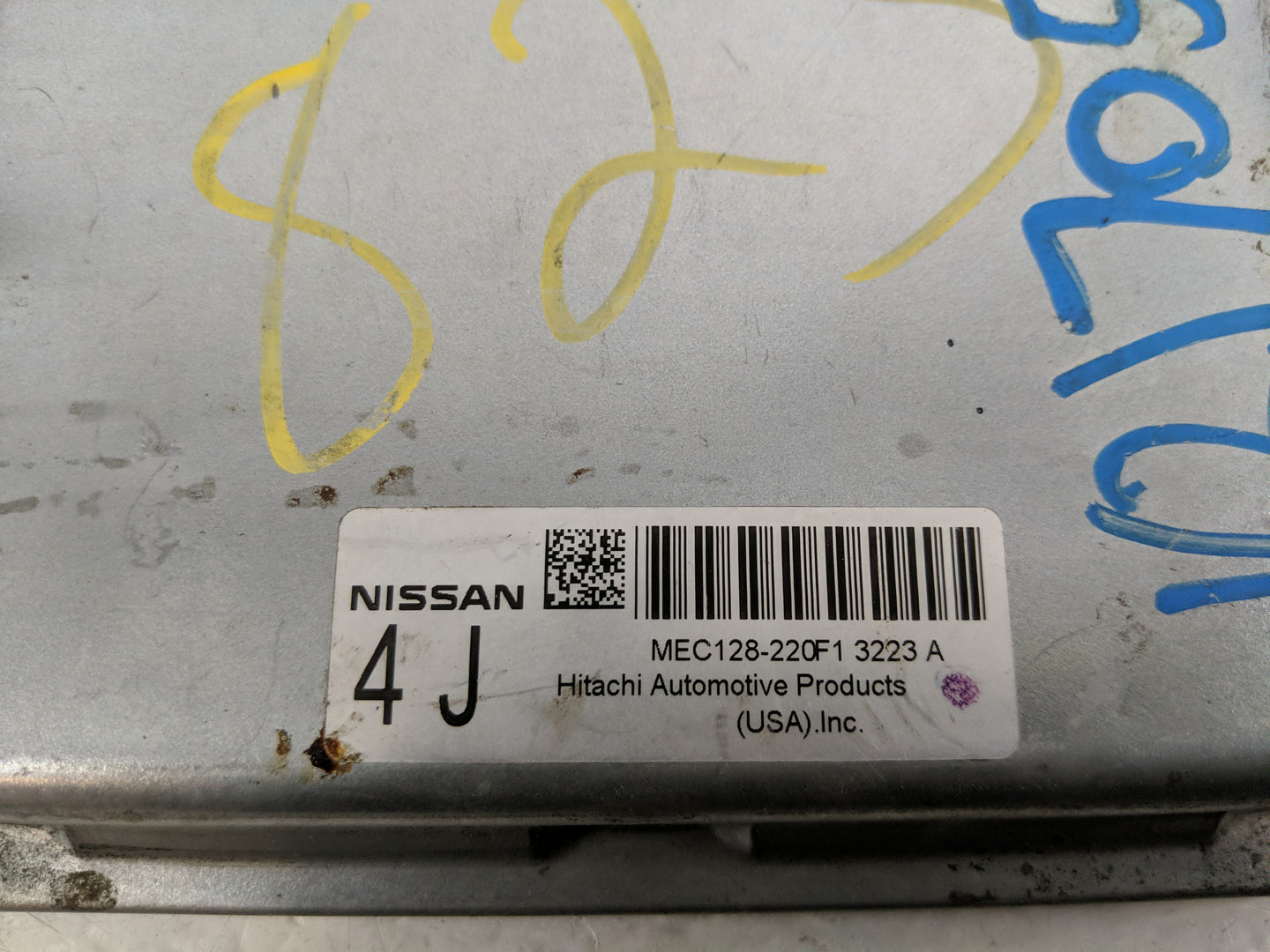 2013 Nissan Pathfinder PCM Engine Control Computer ECU ECM PCU OEM P/N:MEC128-220 F1 3216A Fits OEM Used Auto Parts - Oemuse