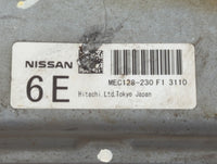 2013 Nissan Pathfinder PCM Engine Control Computer ECU ECM PCU OEM P/N:MEC128-230 F1 Fits OEM Used Auto Parts - Oemusedautop