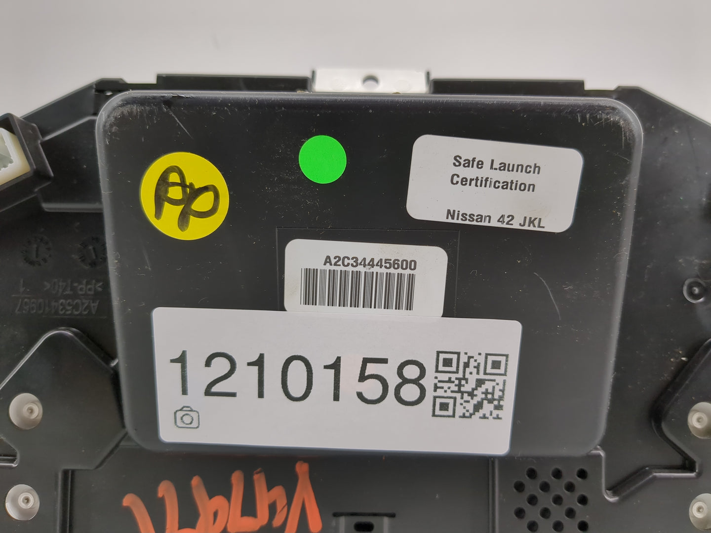 2013 Nissan Pathfinder Instrument Cluster Speedometer Gauges P/N:24810 3KA0A Fits OEM Used Auto Parts - Oemusedautoparts1.co
