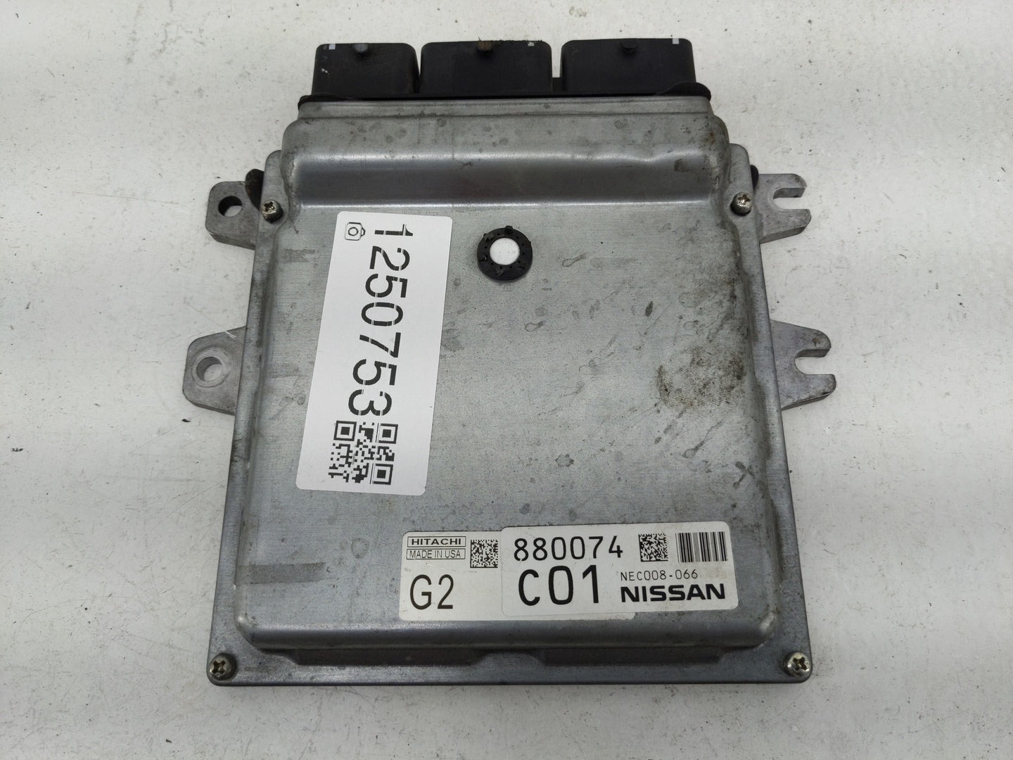 2013 Nissan Pathfinder PCM Engine Control Computer ECU ECM PCU OEM P/N:NEC008-066 Fits OEM Used Auto Parts - Oemusedautopart