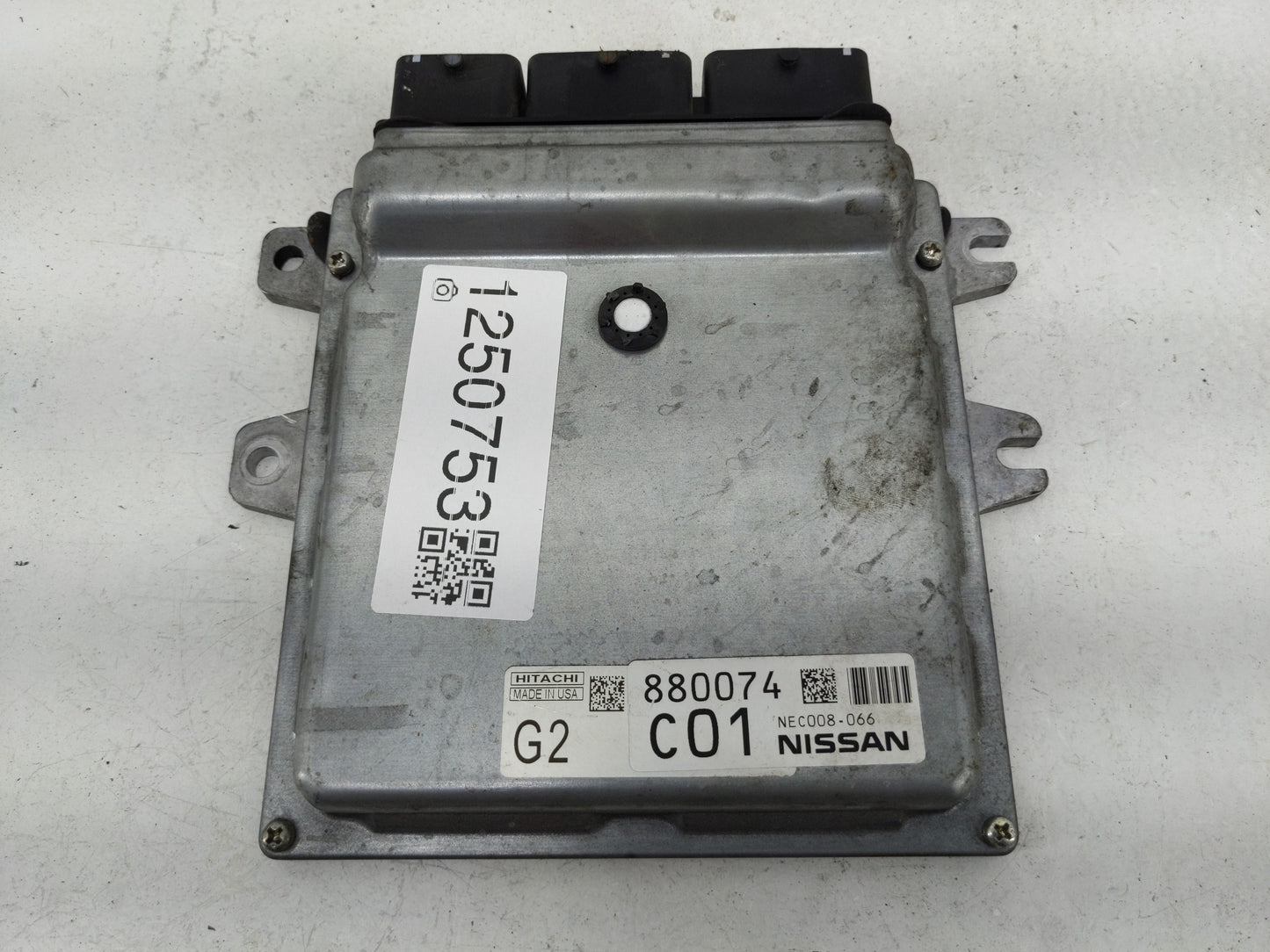 2013 Nissan Pathfinder PCM Engine Control Computer ECU ECM PCU OEM P/N:NEC008-066 Fits OEM Used Auto Parts - Oemusedautopart
