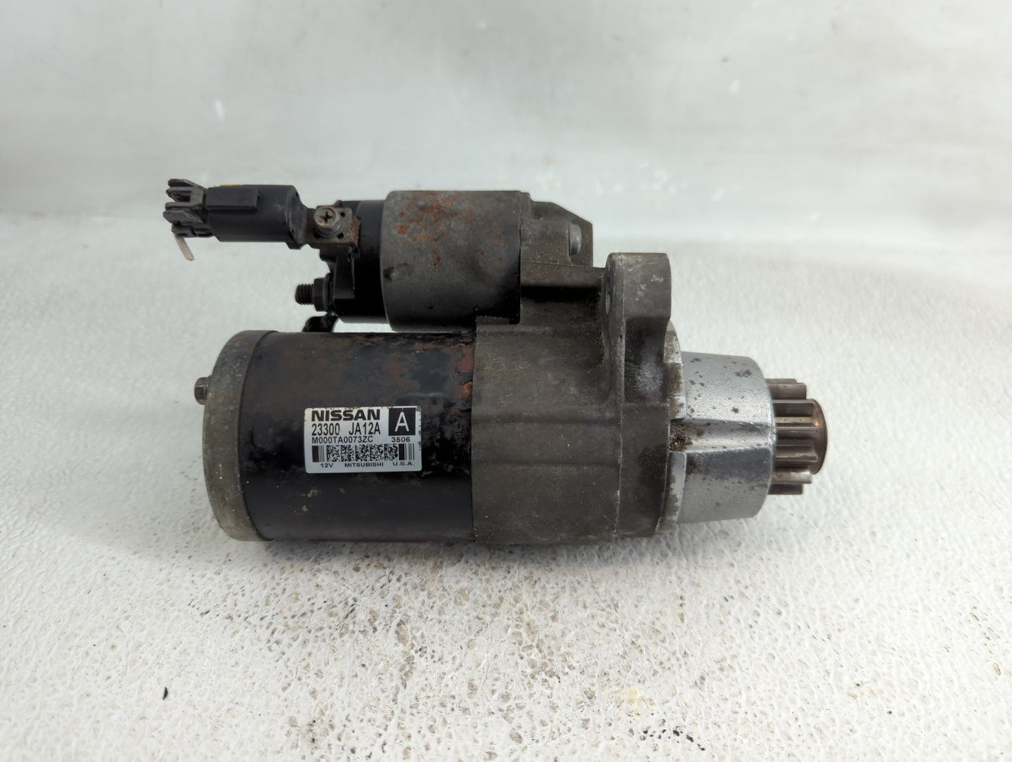 2013-2017 Nissan Pathfinder Car Starter Motor Solenoid OEM P/N:23300 JA12A Fits Fits 2013 2014 2017 OEM Used Auto Parts - Oe