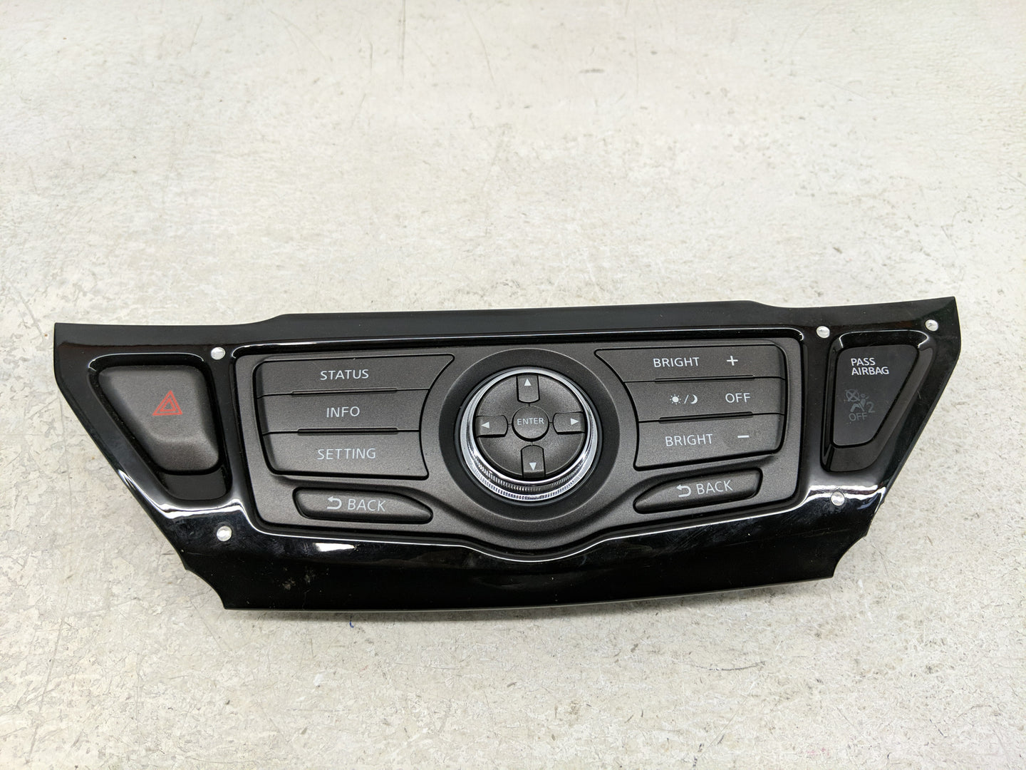 2013 Nissan Pathfinder Radio Control Panel - Oemusedautoparts1.com