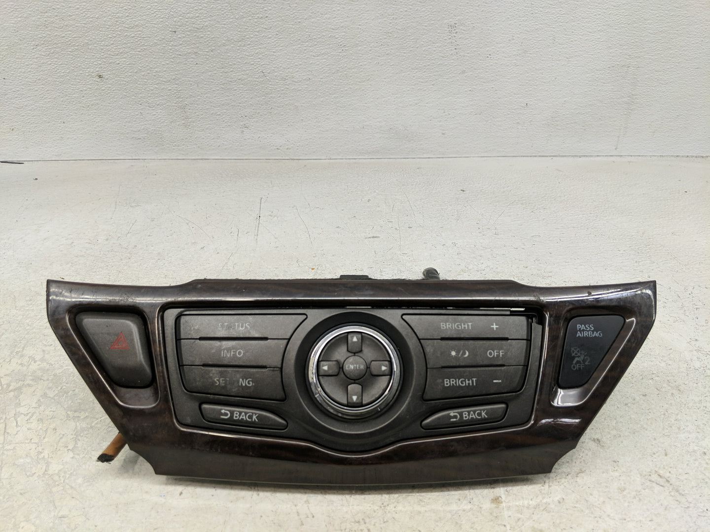 2013-2016 Nissan Pathfinder Climate Control Module Temperature AC/Heater Replacement P/N:3KA0A 210250 Fits OEM Used Auto Par