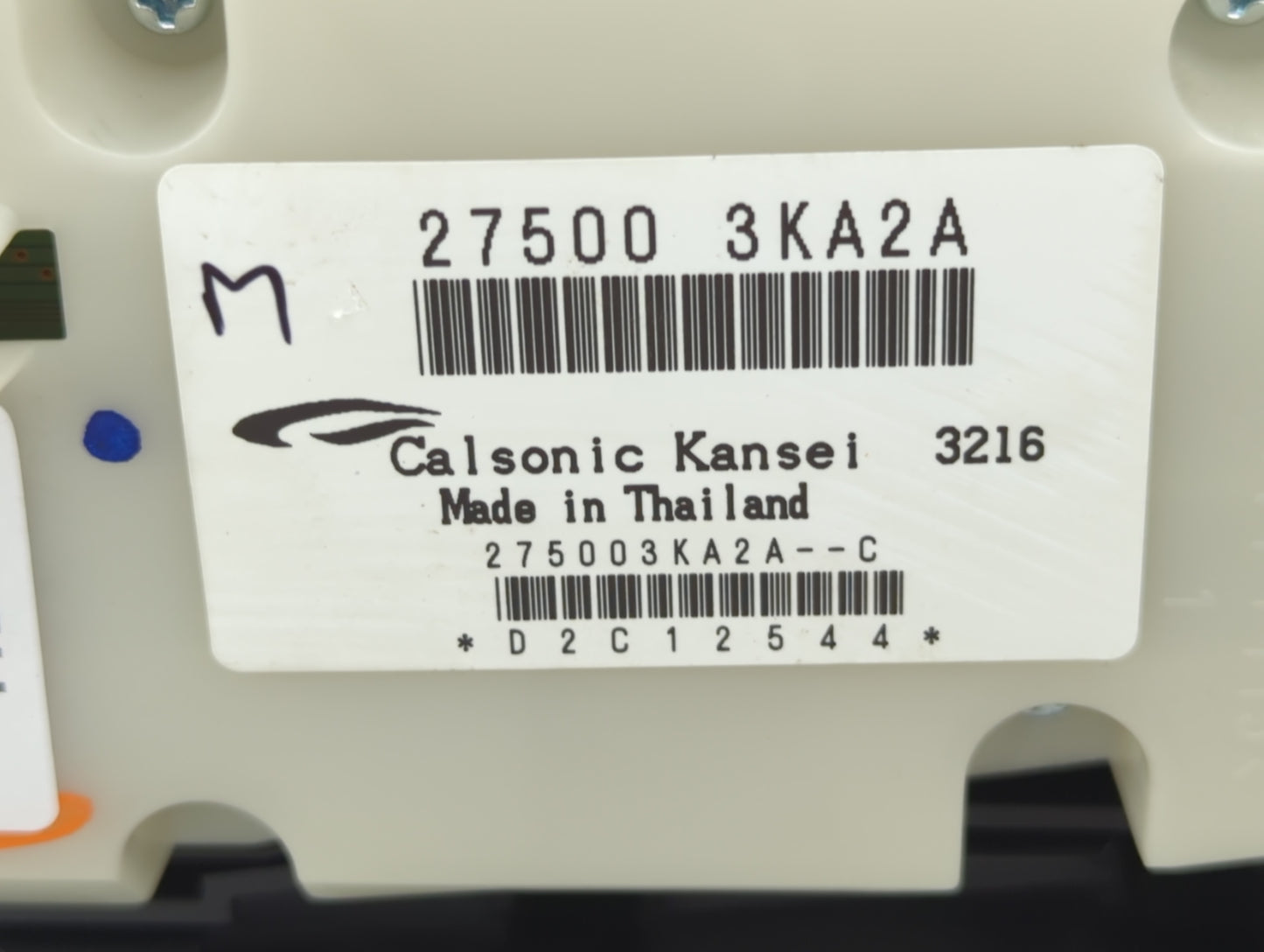 2013-2016 Nissan Pathfinder Climate Control Module Temperature AC/Heater Replacement P/N:27500 3KA2A Fits Fits 2013 2014 201