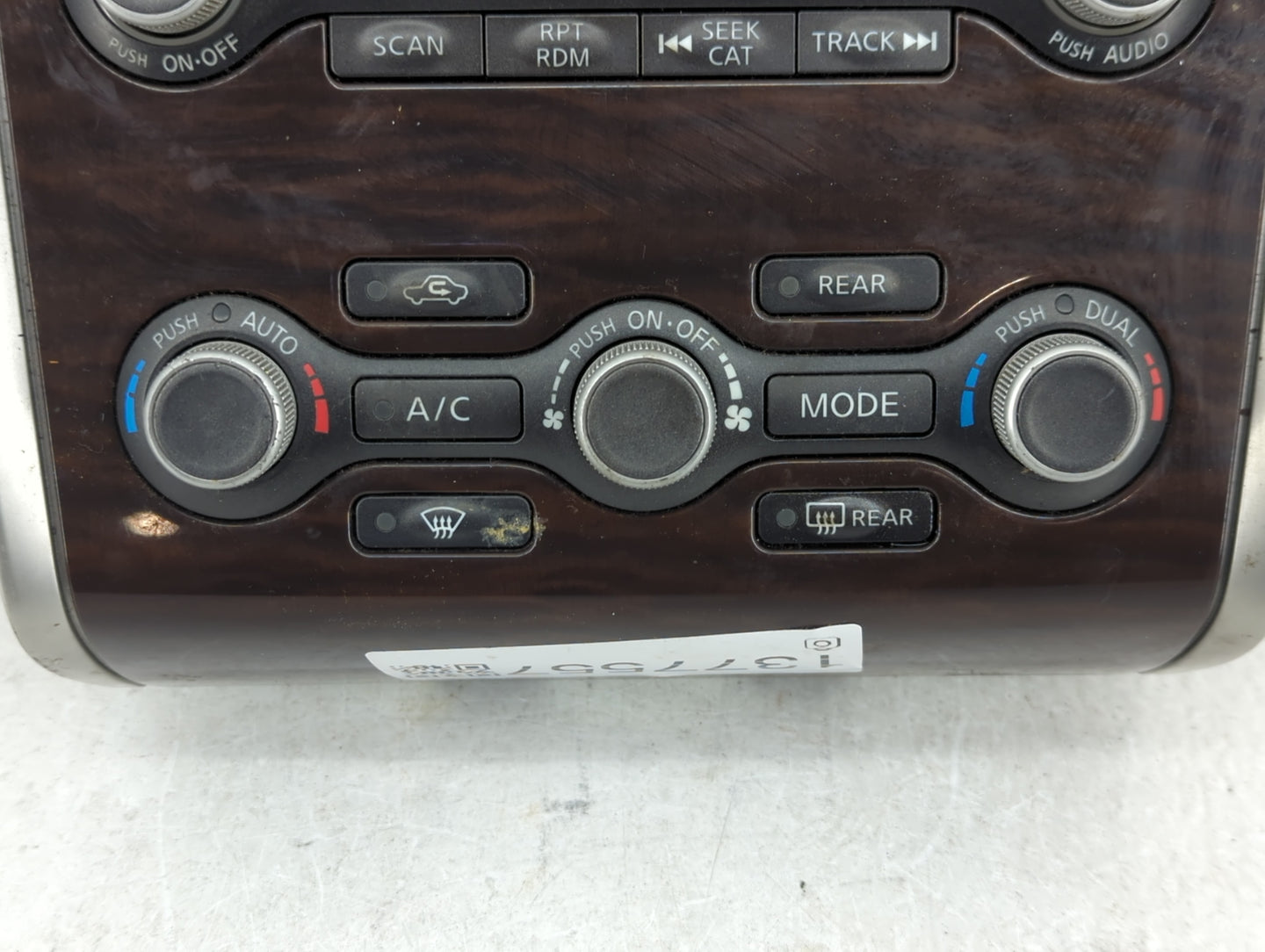 2013-2016 Nissan Pathfinder Climate Control Module Temperature AC/Heater Replacement P/N:3KA0B 210200 Fits OEM Used Auto Par