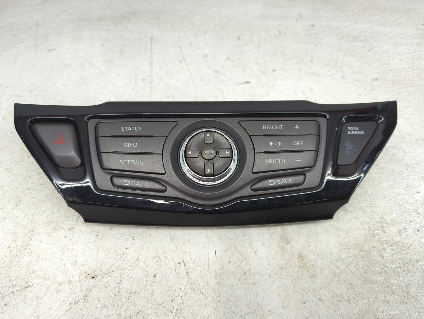 2013 Nissan Pathfinder Radio Control Panel - Oemusedautoparts1.com
