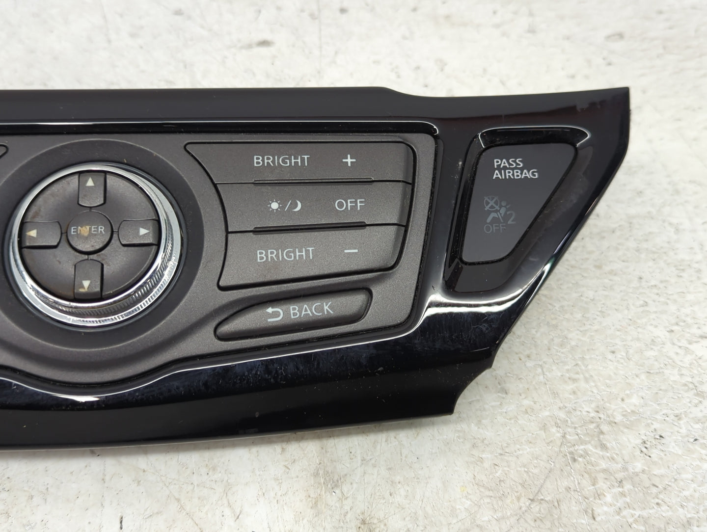 2013 Nissan Pathfinder Radio Control Panel - Oemusedautoparts1.com