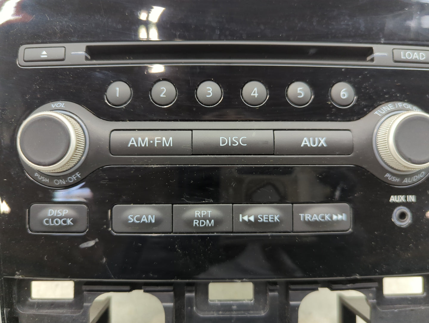 2013-2016 Nissan Pathfinder Radio AM FM Cd Player Receiver Replacement P/N:28185-3KA1A Fits Fits 2013 2014 2015 2016 OEM Use