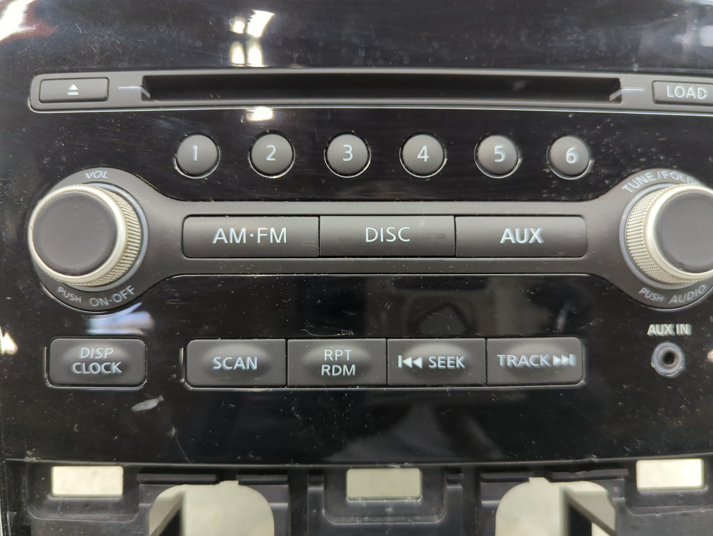2013-2016 Nissan Pathfinder Radio AM FM Cd Player Receiver Replacement P/N:28185-3KA1A Fits Fits 2013 2014 2015 2016 OEM Use