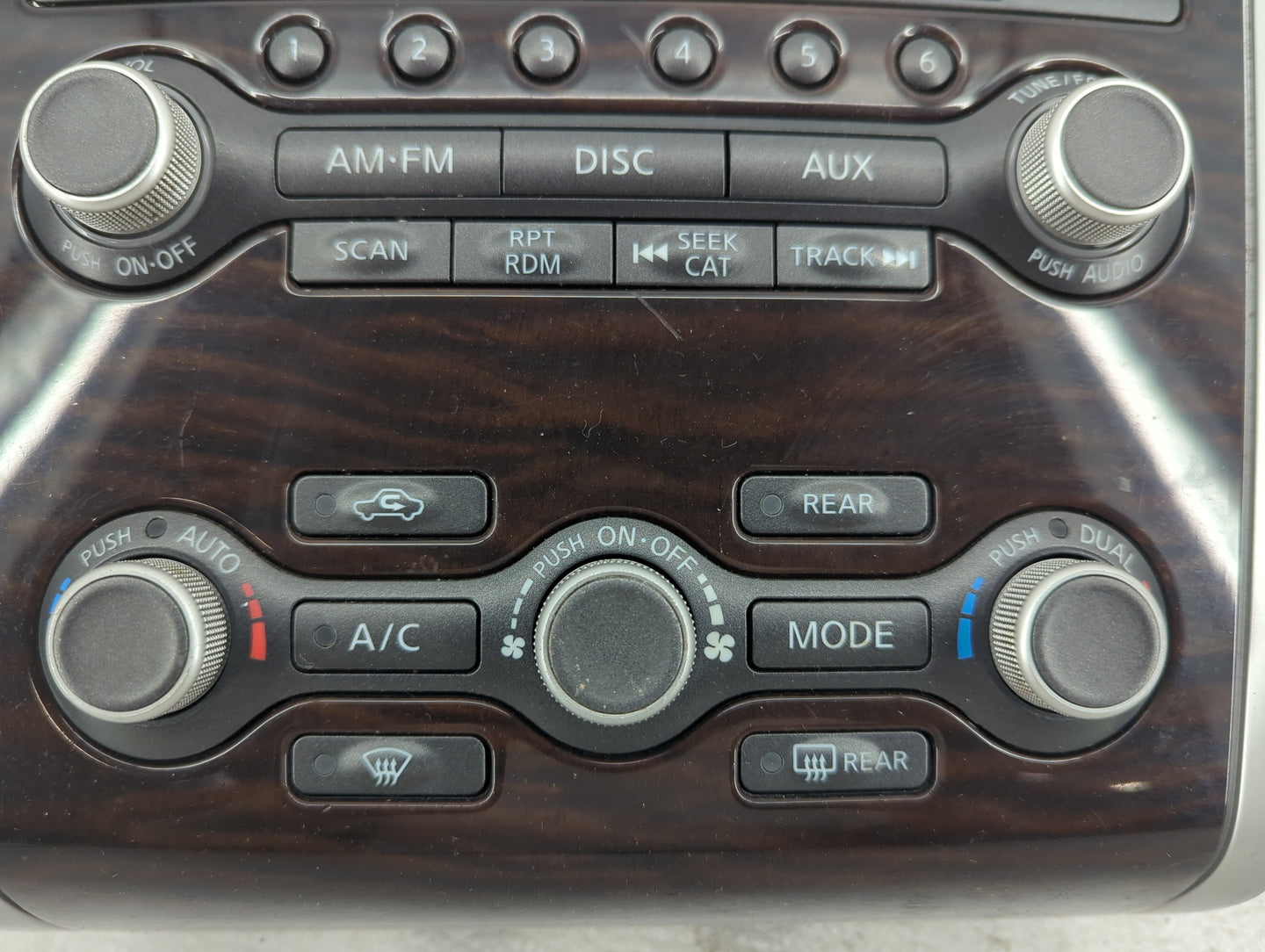 2013-2016 Nissan Pathfinder Climate Control Module Temperature AC/Heater Replacement P/N:68260 3KA0B 3KA0B Fits OEM Used Aut
