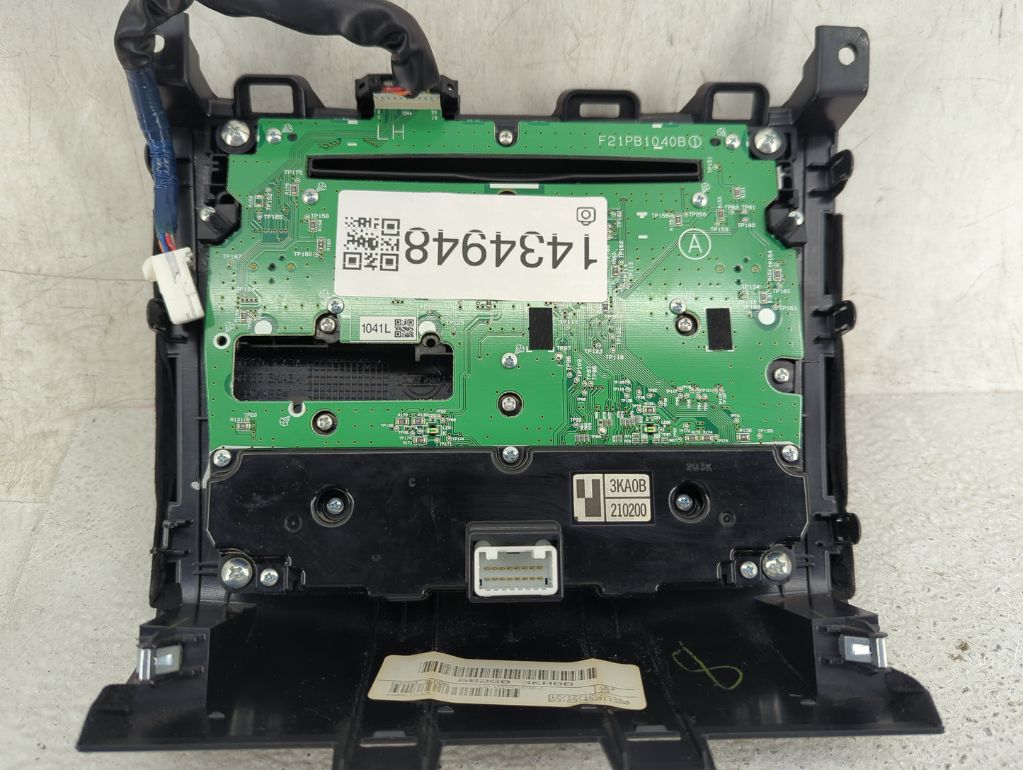 2013-2016 Nissan Pathfinder Climate Control Module Temperature AC/Heater Replacement P/N:68260 3KA0B 3KA0B Fits OEM Used Aut