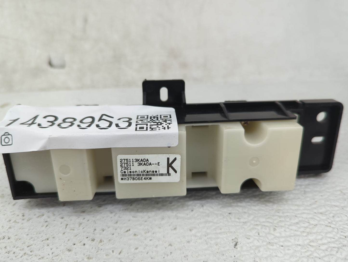 2013-2020 Nissan Pathfinder Climate Control Module Temperature AC/Heater Replacement P/N:275113KA0A 275113KA0AE Fits OEM Use