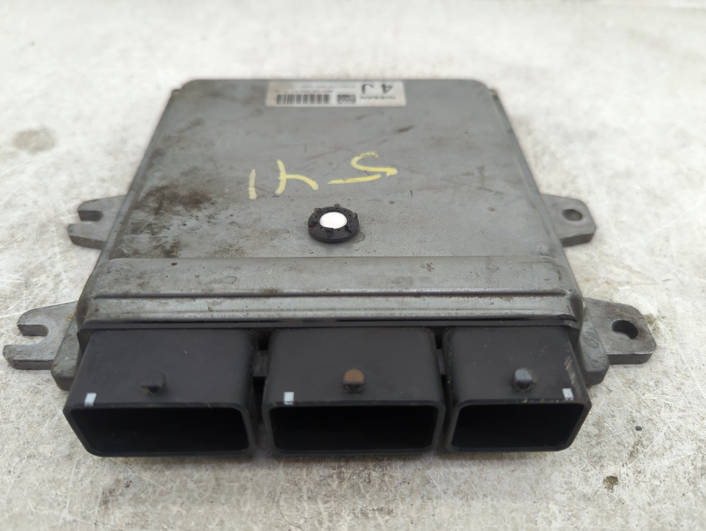 2013 Nissan Pathfinder PCM Engine Control Computer ECU ECM PCU OEM P/N:MEC128-220 Fits OEM Used Auto Parts - Oemusedautopart