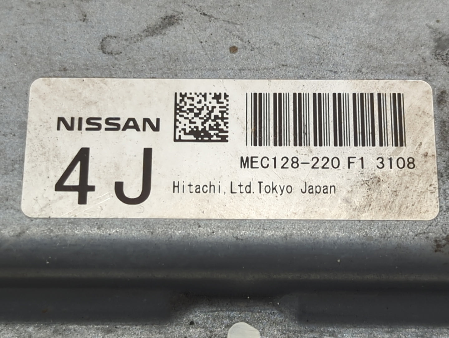 2013 Nissan Pathfinder PCM Engine Control Computer ECU ECM PCU OEM P/N:MEC128-220 Fits OEM Used Auto Parts - Oemusedautopart