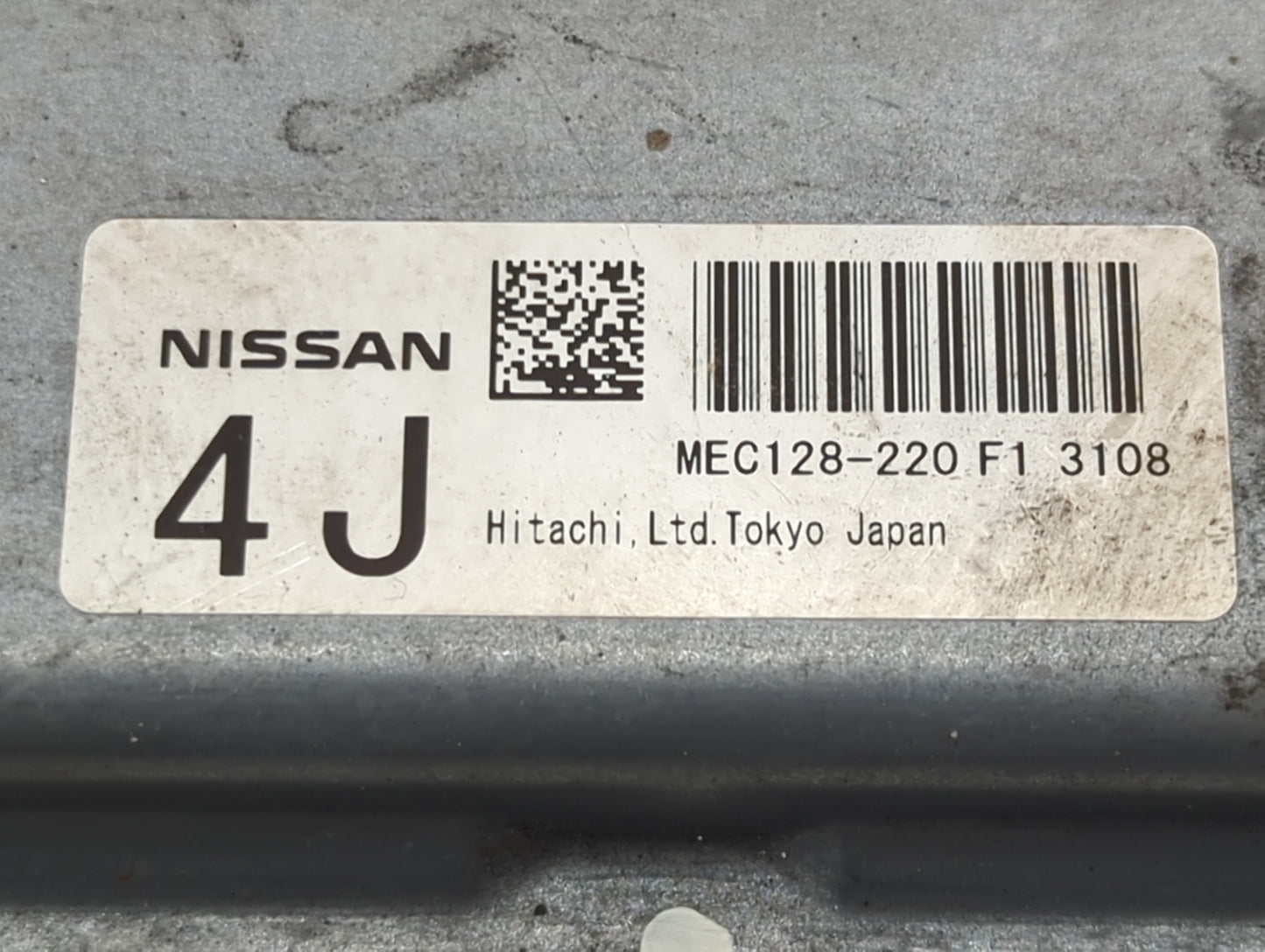 2013 Nissan Pathfinder PCM Engine Control Computer ECU ECM PCU OEM P/N:MEC128-220 Fits OEM Used Auto Parts - Oemusedautopart