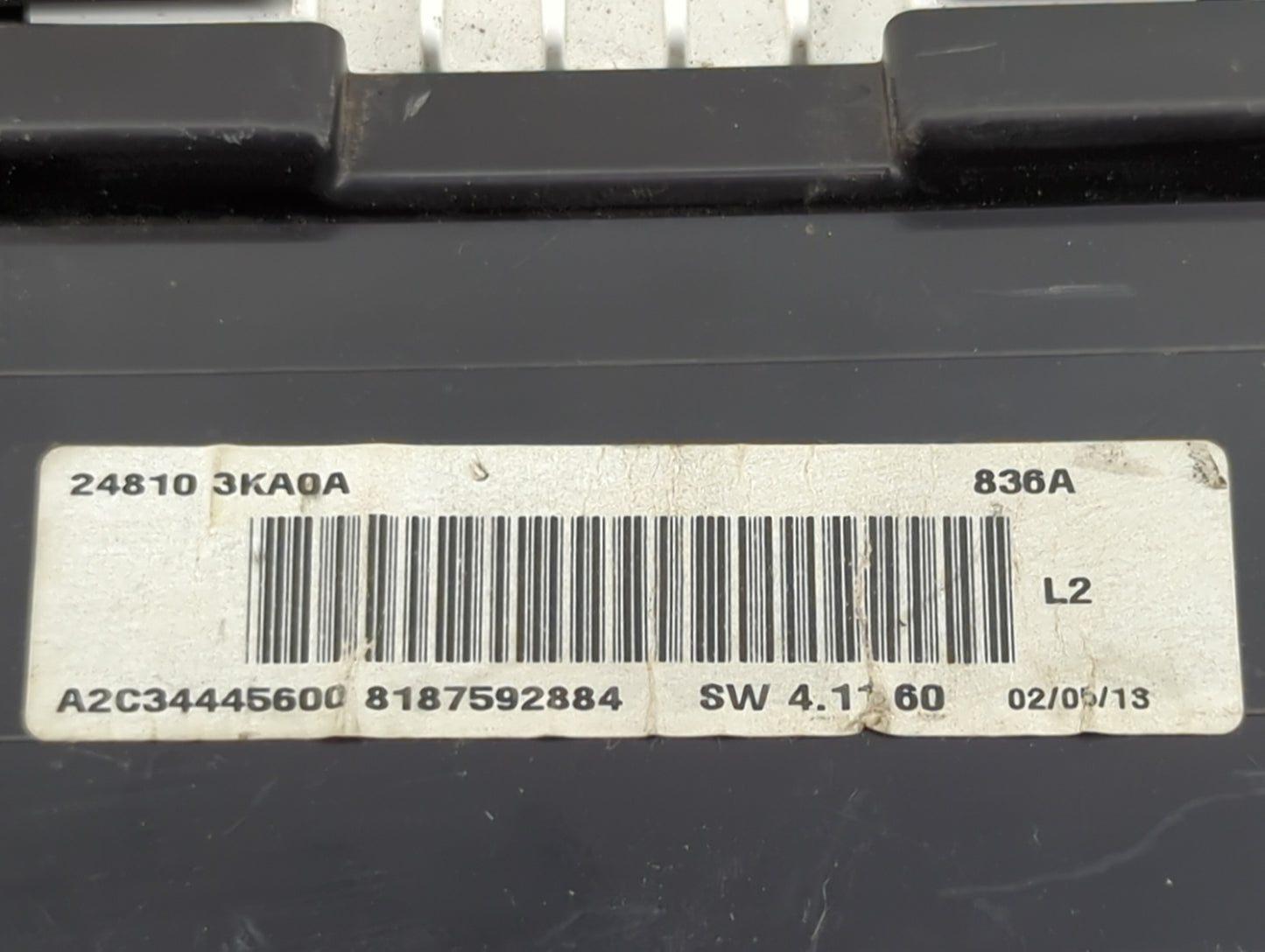 2013 Nissan Pathfinder Instrument Cluster Speedometer Gauges P/N:24810 3KA0A A2C34445600 Fits OEM Used Auto Parts - Oemuseda