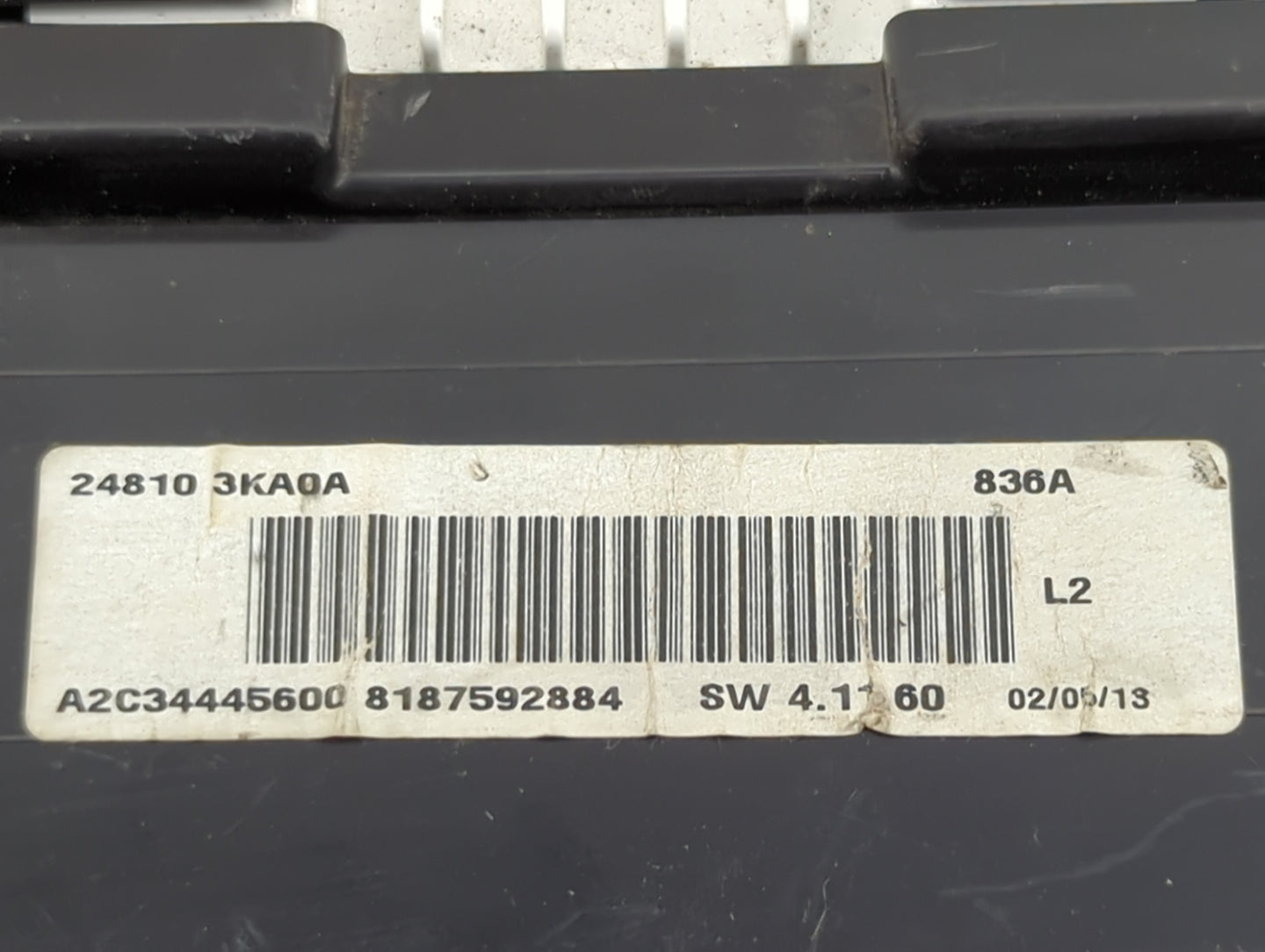 2013 Nissan Pathfinder Instrument Cluster Speedometer Gauges P/N:24810 3KA0A A2C34445600 Fits OEM Used Auto Parts - Oemuseda