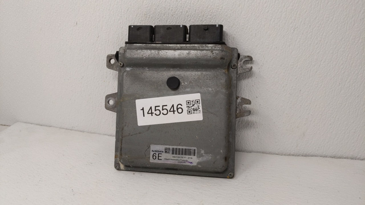 2013 Nissan Pathfinder PCM Engine Control Computer ECU ECM PCU OEM P/N:MEC128-230 Fits OEM Used Auto Parts - Oemusedautopart