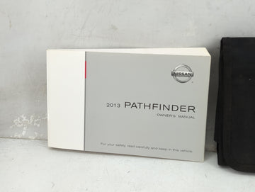 2013 Nissan Pathfinder Owners Manual Book Guide P/N:OM3E 0R52U1 OEM Used Auto Parts