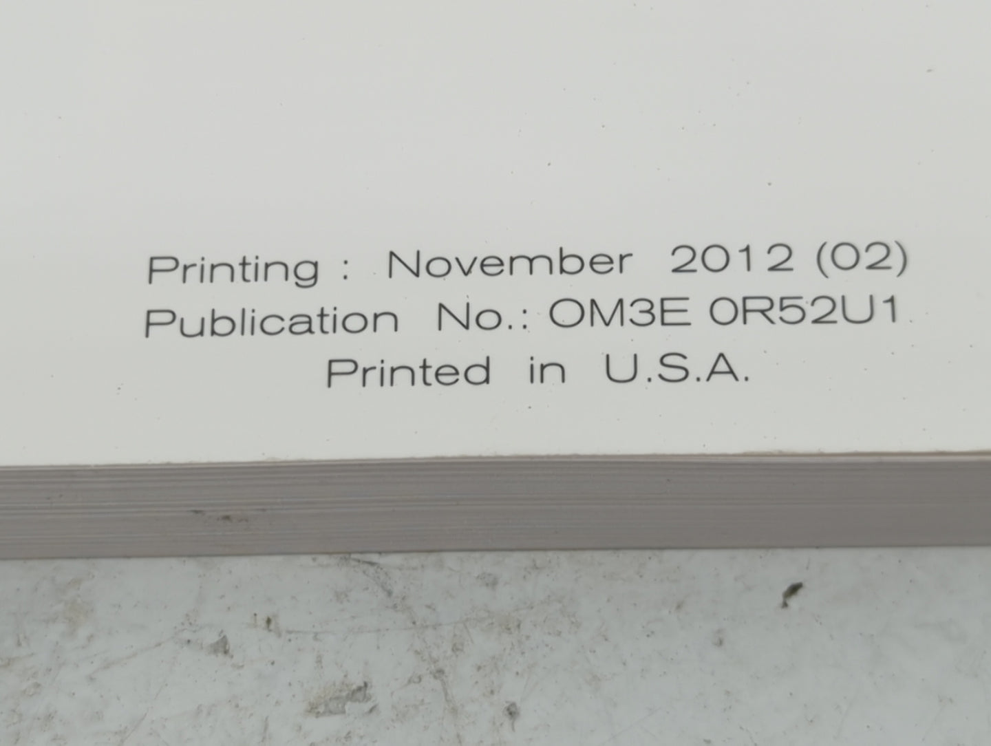 2013 Nissan Pathfinder Owners Manual Book Guide P/N:OM3E 0R52U1 OEM Used Auto Parts - Oemusedautoparts1.com