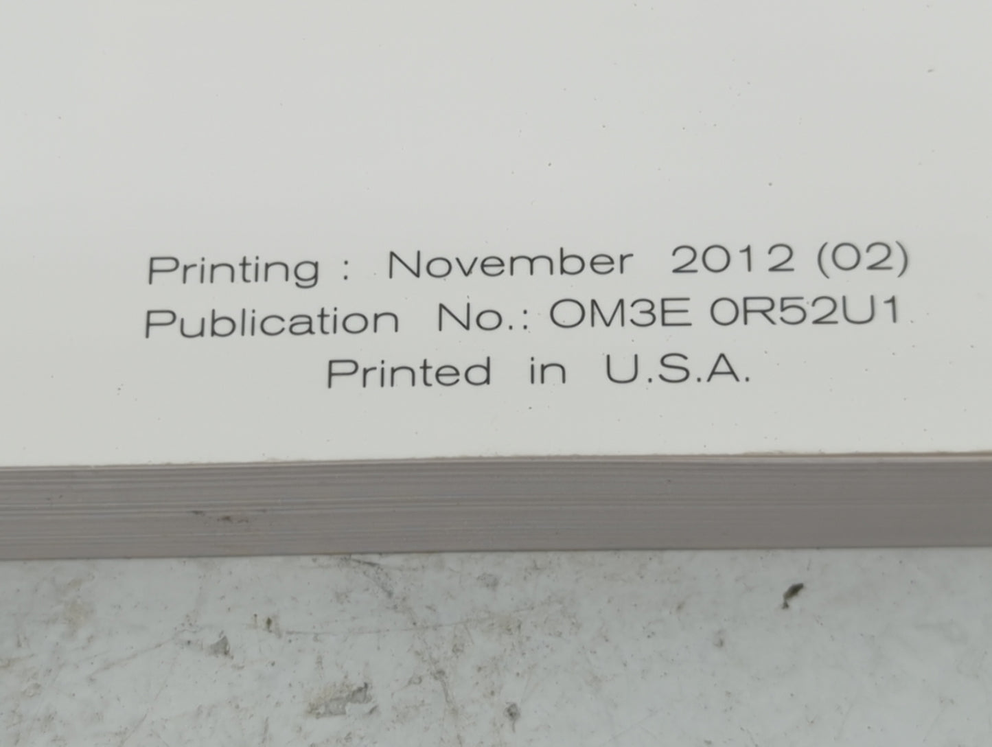 2013 Nissan Pathfinder Owners Manual Book Guide P/N:OM3E 0R52U1 OEM Used Auto Parts - Oemusedautoparts1.com