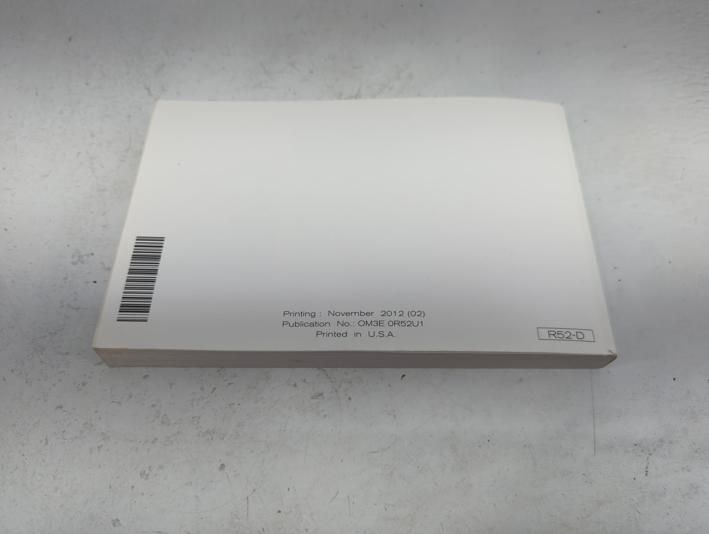 2013 Nissan Pathfinder Owners Manual Book Guide P/N:OM3E 0R52U1 OEM Used Auto Parts - Oemusedautoparts1.com