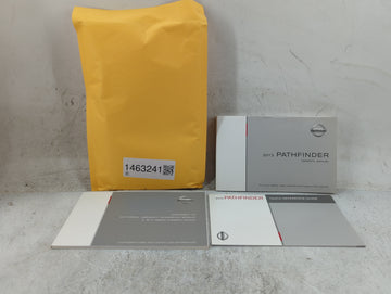 2013 Nissan Pathfinder Owners Manual Book Guide P/N:OM3E0R52U0 OEM Used Auto Parts - Oemusedautoparts1.com
