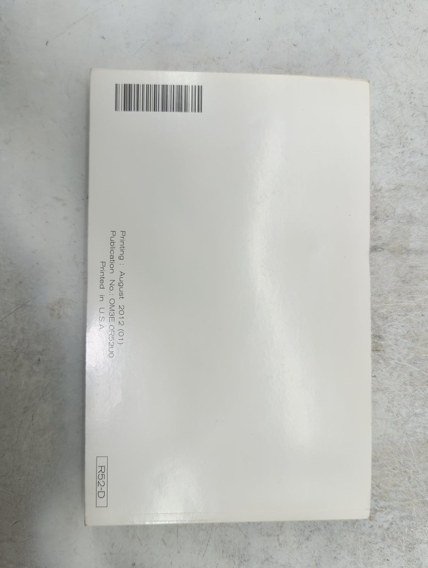 2013 Nissan Pathfinder Owners Manual Book Guide P/N:OM3E0R52U0 OEM Used Auto Parts - Oemusedautoparts1.com