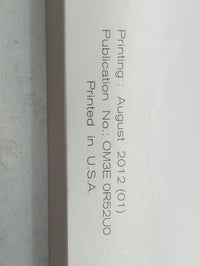 2013 Nissan Pathfinder Owners Manual Book Guide P/N:OM3E0R52U0 OEM Used Auto Parts - Oemusedautoparts1.com