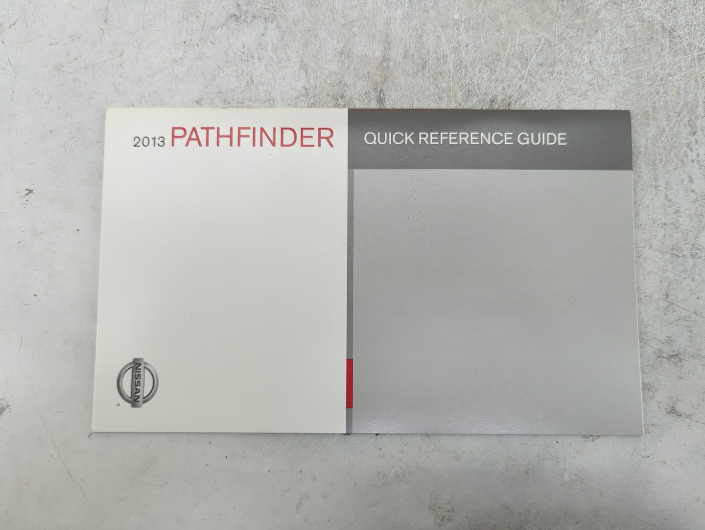 2013 Nissan Pathfinder Owners Manual Book Guide P/N:OM3E0R52U0 OEM Used Auto Parts - Oemusedautoparts1.com