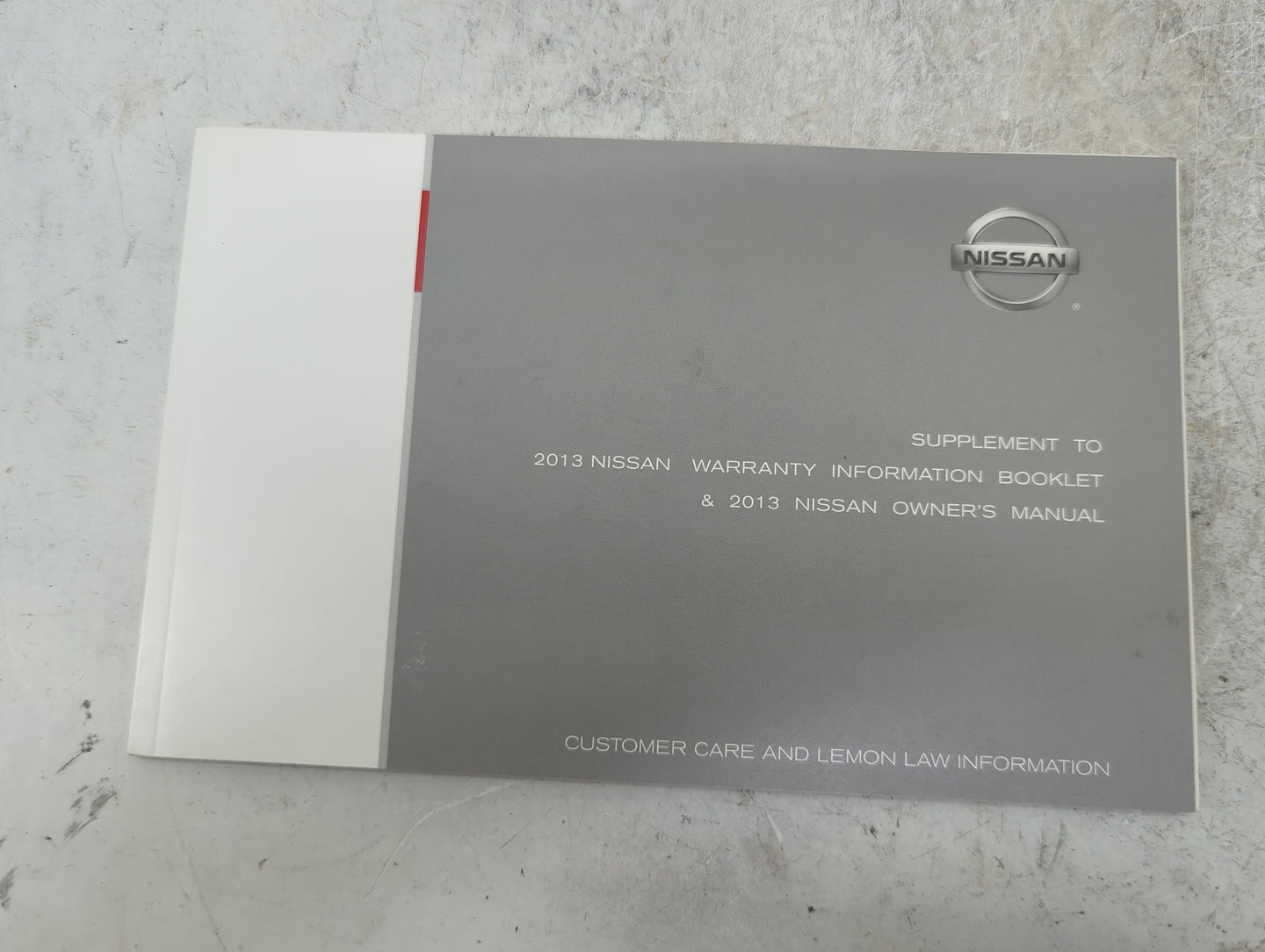 2013 Nissan Pathfinder Owners Manual Book Guide P/N:OM3E0R52U0 OEM Used Auto Parts - Oemusedautoparts1.com