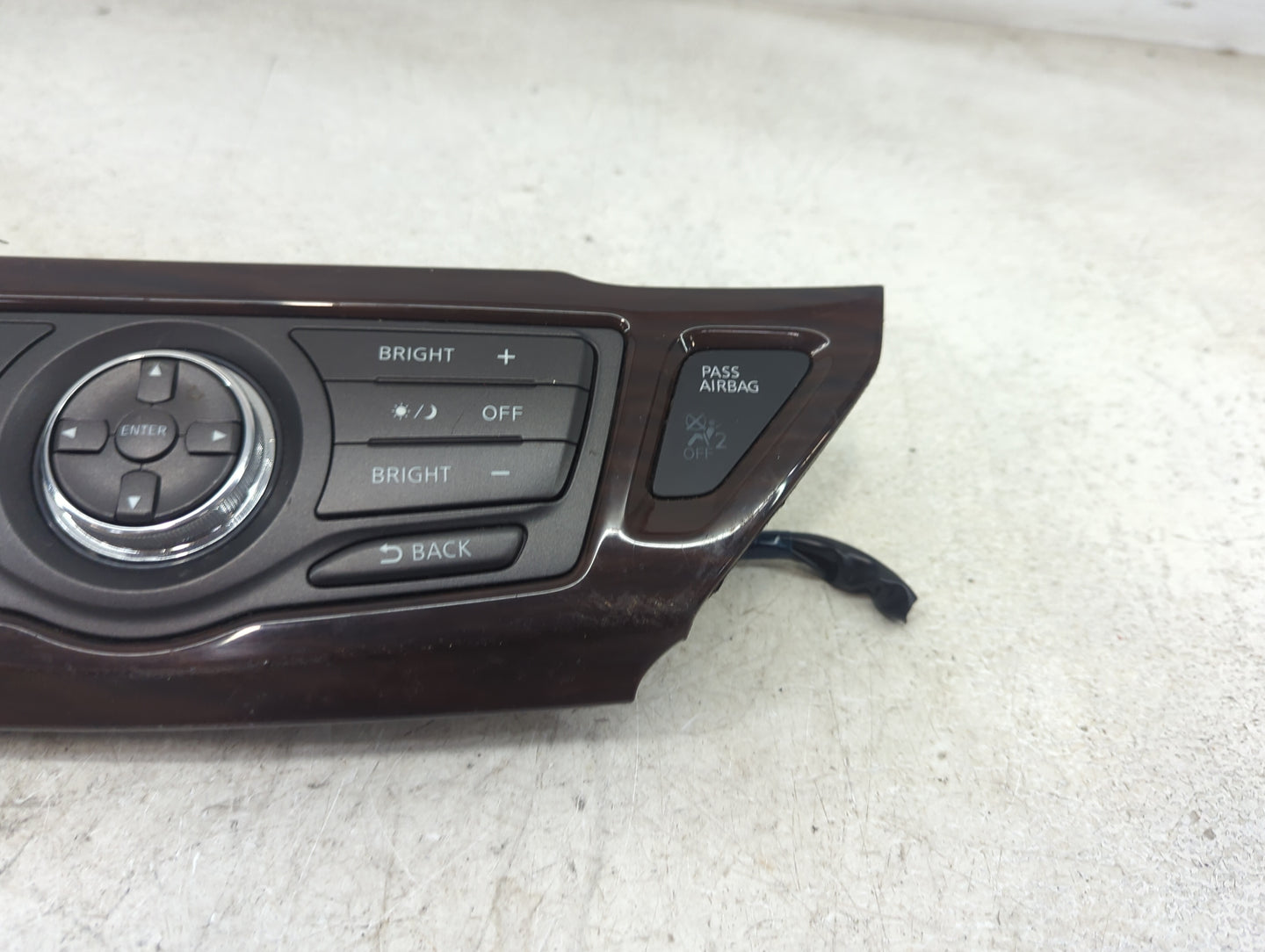 2013 Nissan Pathfinder Climate Control Module Temperature AC/Heater Replacement P/N:3KA0A Fits OEM Used Auto Parts - Oemused