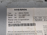 2013-2016 Nissan Pathfinder Radio AM FM Cd Player Receiver Replacement P/N:2591A1SX5E CV-VN51E14D Fits Fits 2013 2014 2015 2